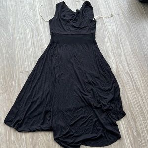 Black comfy summer dress